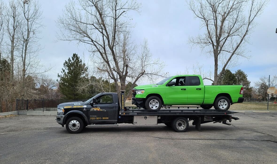 this image shows towing services in Henderson, CO